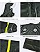 Rain Suit-Waterproof Jacket and Pants Durable Rain Gear for Men Hooded Fishing Work Wear PVC 2-Layer