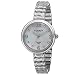 Akribos XXIV Women's  Genuine Diamond Hour Marker - Quartz Movement Watch with Mother of Pearl Dial on Stainless Steel Bracelet -AK765 primary