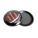 IPARTS Dish Shaped Door Handle Recess Guard Inserts for Jeep Wrangler JK JKU Unlimited Rubicon Sahara X Off Road Sport Accessories Parts 2007 2008 2009 2010 2011 2012 2013 2014 2015 2016 2017-4 door