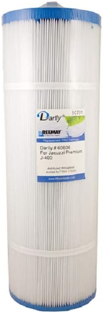 Darlly Jacuzzi J400 Spa Filter Unicel 6CH-959, Pleatco PJP60-F2S,SC731