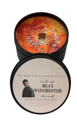 Smells Like Dean Winchester Wax Melts and Candles | Supernatural | Jensn Ackles | Fandom Candles | Funny Novelty Gift | Vegan Candles (4oz Candle)