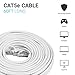 R-Tech RJ45 Cat5e Network Ethernet Cable – 60 Feet (18.2 Meters) – White