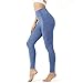 Aoxjox Women’s High Waist Workout Gym Vital Seamless Leggings Yoga Pants (Royal Blue Marl, Small)thumb 1