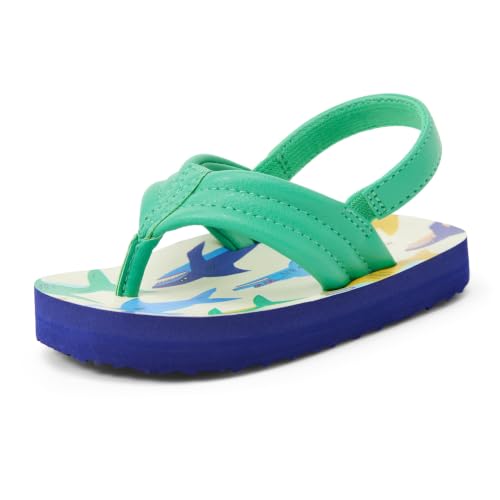 Amazon Essentials Unisex Kids Flip Flops with Back Strap
