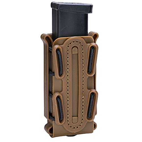 IDOGEAR 9mm Mag Pouch Pistol Magazine Pouch Soft Shell Fast Magazine
