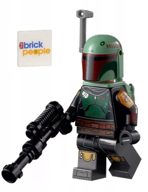 LEGO Star Wars The Book of Boba Fett Minifigure: Boba Fett with Beskar Armor, Blaster and Jet Pack