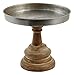 Mud Pie Pedestal Cake Stand, Brown