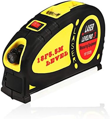 Amazon Hakuga レベルレーザー 多機能 水平器 水準器 水平垂直測定 クラスiiia3r製品 1台4役 地平線測定コンベックス5 5m 室内飾り測定用 水平器 レベル