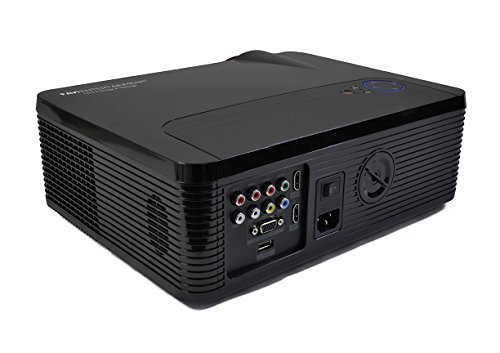 FAVI-FP1276L5ABW-IV-LED-LCD-HD-720p-Video-Projector-Whiteblack