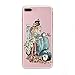 iPhone 7 Case, Axiba Girl Printed Transparent TPU Carring Case Cover for iPhone 7 Regular 4.7 Inch Version (Style A)