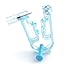 Wowlife Disposable Safety Body Ear Piercing Gun Unit Tool with Ear Stud Pierce Kit