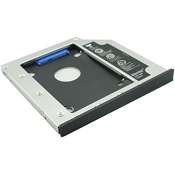 Nimitz 2nd HDD SSD Hard Drive Caddy for Lenovo Ideapad Y500 Y510p with Bezel
