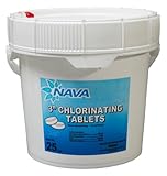 Nava Chemicals 652101353 3-Inch Wrapped Trichlor Tablets, 25-Pound