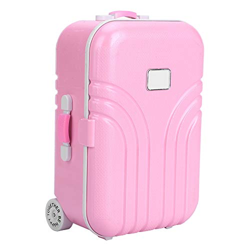 Simulation Suitcase Toy Plastic Mini Size Trolley Case Toy for Baby
