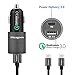 Meagoes Rapid Car Charger for Samsung Note 9/8, Galaxy S9 Plus/S9/S8 +/S8, HTC U12+/U11, LG G7/V35 ThinQ, Moto Z3/Z2 Play, Google 3XL/2XL, Power Delivery & Quick Charge 3.0 Enabled, with Type C Cord