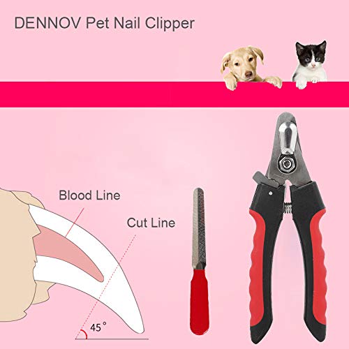 DENNOV Cat Nail Clippers, Dog Nail Clippers,Professional Pet Nail Clipper