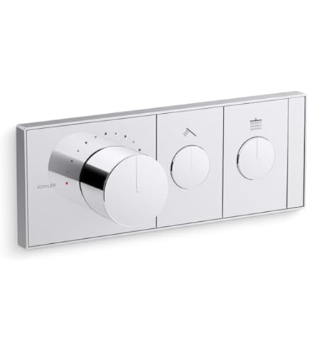 KOHLER K- 26347-9-BV ANTHEM™ RECESSED MECH TH CONTROL 3OT, Vibrant