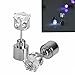 Glowing Diamond Stainless Steel LED Earrings For Party Club Disco Rave Bright Stylish Fashion(1-4 Pair) -Kailian