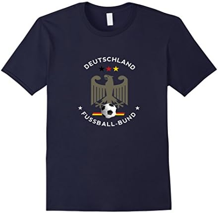 Mens German Fuutball Tee Shirt Germany Soccer Kids T-Shirt XL Navy
