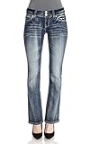 WallFlower Juniors Basic Luscious Curvy Bootcut Jeans