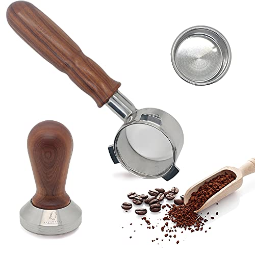 54mm Bottomless Portafilter & Tamper 2 in 1 Set Compatible with