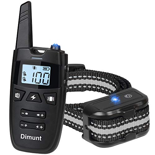 Dimunt Dog Training Collar Rechargeable Dog Shock Collar with Remote