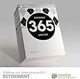 amazoncom 365 day countdown to retirement tear off calendar 1 year