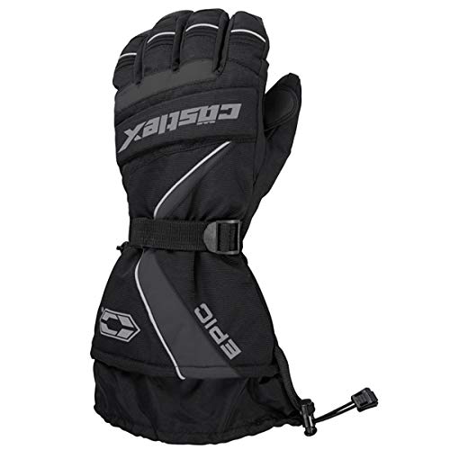 Castle X Epic-G1 Mens Snowmobile Gloves - Gray - XLG