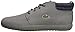 Lacoste Men's Ampthill Terra 417 1 Sneaker, Dark Grey, 12 M US