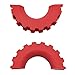 Liteway 2 Pieces D-Ring Shackle Isolator 3/4 inch Shackle Red for Jeep D Ring Shackle Isolator Shackle Cover, 2 Years Warranty