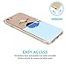 JAHOLAN iPhone 7 Case, iPhone 8 Case Amusing Whimsical Design Clear Bumper TPU Soft Case Rubber Silicone Cover for iPhone 7 iPhone 8 - Whale