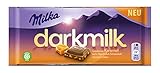 Milka Dark Milk Salted Caramel Dark Alpinemilk Chocolate Bar Candy Original German Chocolate 85g/2.99oz