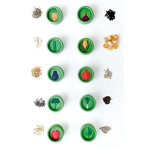 EcoFarms Organic Non Gmo Vegetable Heirloom Seeds Kit for Home Gardening Patio, Lawn & Garden, Gardening & Lawn Care, Plants, Seeds & Bulbs, Vegetables