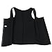 FeelinGirl Men's Latex Steel Boned Waist Cincher Corset Vest