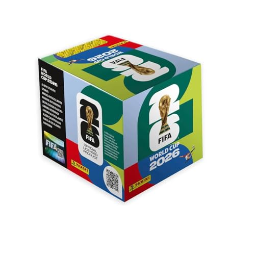 - FIFA World Cup 2026 Colección Oficial Cromos Caja 50 sobres - Cromos Mundial 2026 - Colección Oficial Panini