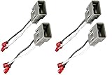 (2) Pair of Metra 72-7800 Speaker Wire Adapters for Select Honda Vehicles - 4 Total Adapters
