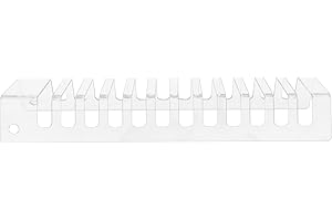 UTHCLO Acrylic Baseball Cap Organizer Rack 12-slot Space-saving Hat Display Stand for Retail and Desktop