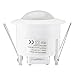 uxcell Mini Motion Sensor Switch 110V-240V Ceiling PIR Infrared Body Motion Sensor Detector Mini Lamp Light Switch