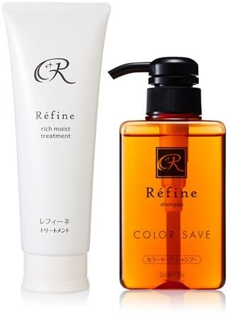 Amazon 白髪染め シャンプー 色持ち キープ レフィーネ カラーセーブシャンプー 人気 ランキング バス用品セット 男性用 女性用 白髪 ローズの香り 400ml トリートメント 250g セット レフィーネ バス用品セット 通販