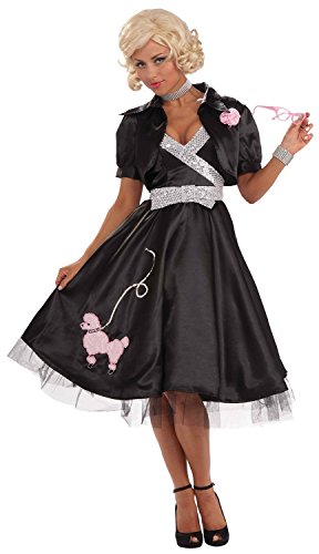 Forum Novelties Women's Flirtin' with The 50's Poodle Diva Costume