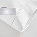 HC COLLECTION Bed Sheets Cal King, Hotel Luxury Platinum 1800 Series Brushed Microfiber Flat Sheet Deep Pocket Fitted Sheet and 2 Envelope Pillowcases, Ultra Soft 4 Pcs Bedding for Hot Sleepers, White