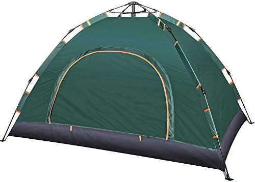YAAO Dome 2-3 Person Tent Automatic Instant Tent for Camping Green