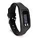 Teresamoon watch , Digital LCD Display Pedometer Step Counter Auto Sleep Watch (Black)