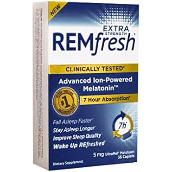 REMfresh Extra Strength 5mg Melatonin - Advanced Sleep Formulation