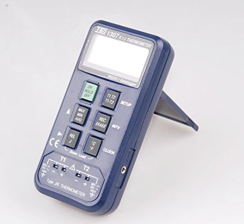 Smart Meter TES-1307 Datalogging K/J Thermometer -190~1333℃ K TYPE