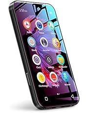 WiFi Mp3 Player with Bluetooth, TIMMKOO 4.0" Full Touch Screen Mp3 Mp4 Player with WiFi Transfer, Portable HiFi Sound Walkman Digital Music Player with FM Radio,Recorder, Ebook,Clock, Browser (Black)