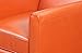 Best Selling Davis Leather Recliner Club Chair, Burnt Orange