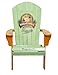 Margaritaville Outdoor Patio Wood Adirondack Chair, Tequila