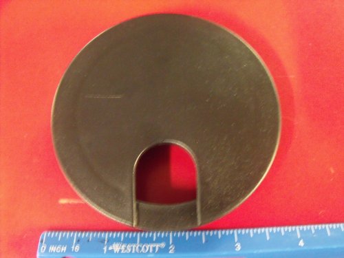 Bainbridge - Black Desk Grommet , 3 inch, 5 Pack