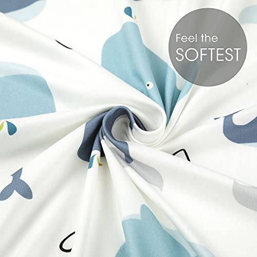 Stretchy Ultra Soft Fitted Sheet Set 2 Pack, Universal Fit for